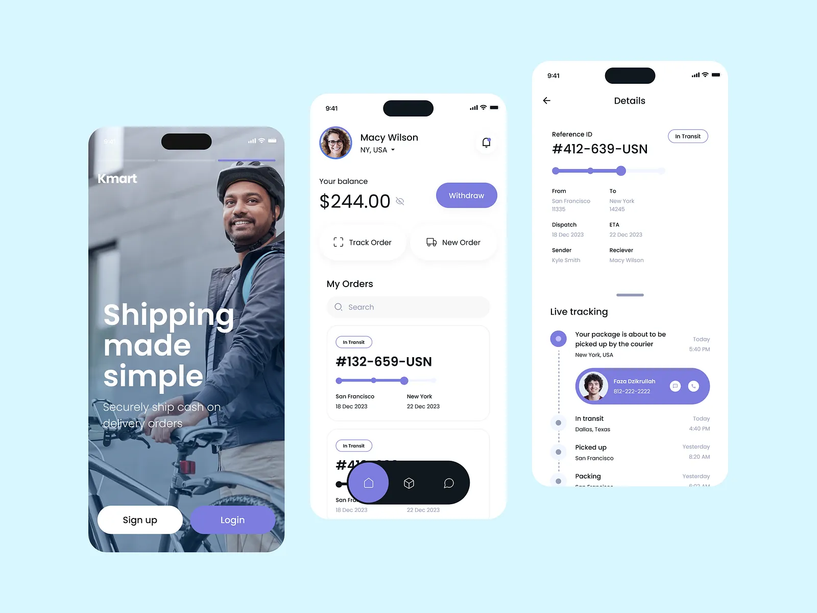 Logistics Mobile App